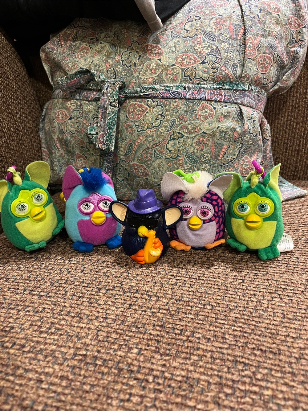 Colorful Furby bundle. McDonalds Happy Meal toys
